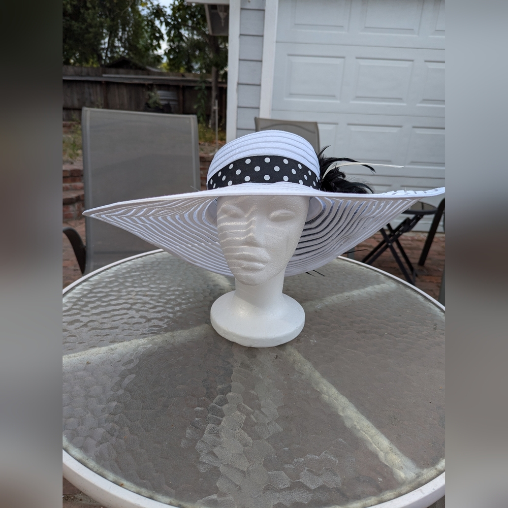 Kentucky Derby Wide Brim Hat